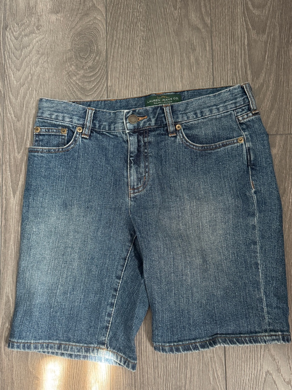 Ralph Lauren - Women's 4P - Blue Denim Bermuda Shorts
